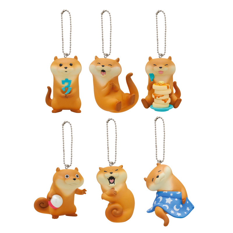 Kawaii Kawauso Sea Otter Keyring Blind Box