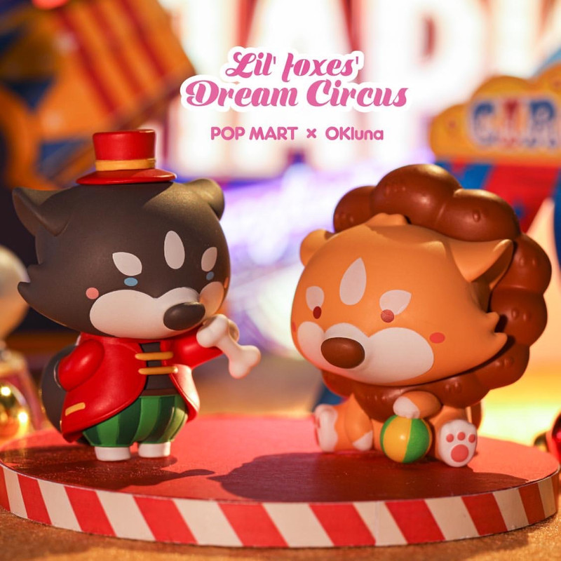Lil' Foxes Dream Circus Mini Series Open Blind Box by OKLuna
