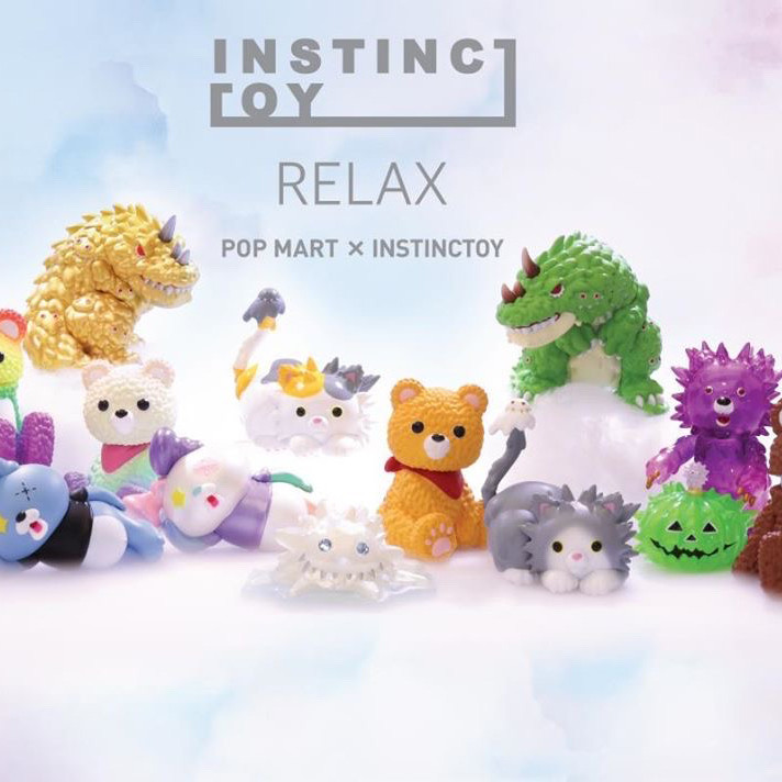 POPMART × INSTINCTOY SERIES1 RELAX アソート POPMART × INSTINCTOY SERIES1 RELAX 【1個】 - One up. Online Store
