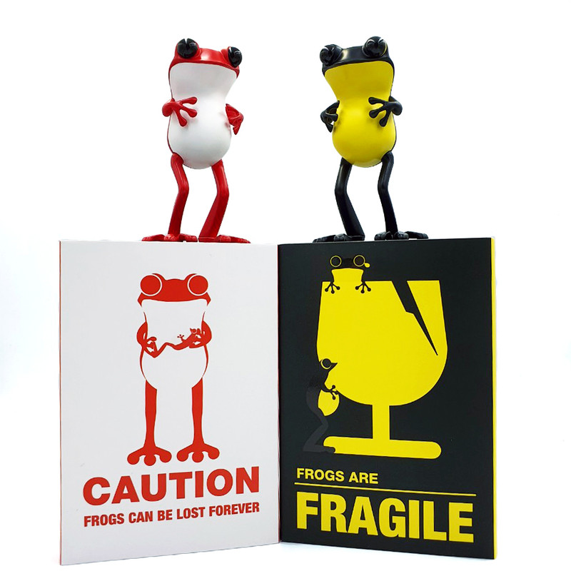 APO Frogs Caution & Fragile by Twelvedot