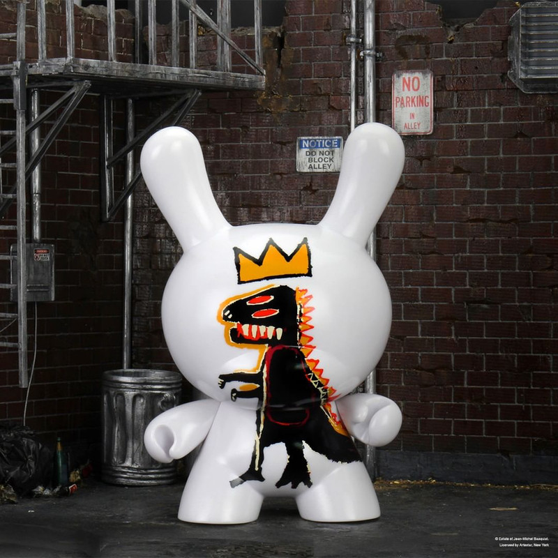 Jean-Michel Basquiat 8" Masterpiece Dunny Pez Dispenser