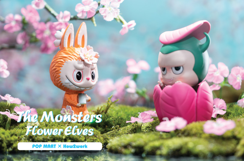The Monsters Flower Elves Labubu Mini Series Blind Box by Kasing Lung