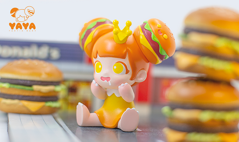 Yaya Burger Orange by Moe Double Studio PRE-ORDER SHIPS SEP 2020