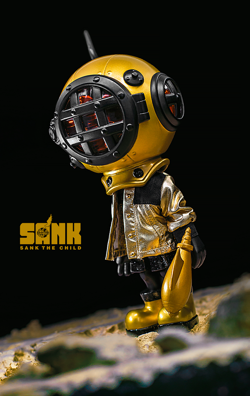 Little Sank Space Traveler Gold by Sank Toys PRE-ORDER SHIPS SEP 2020