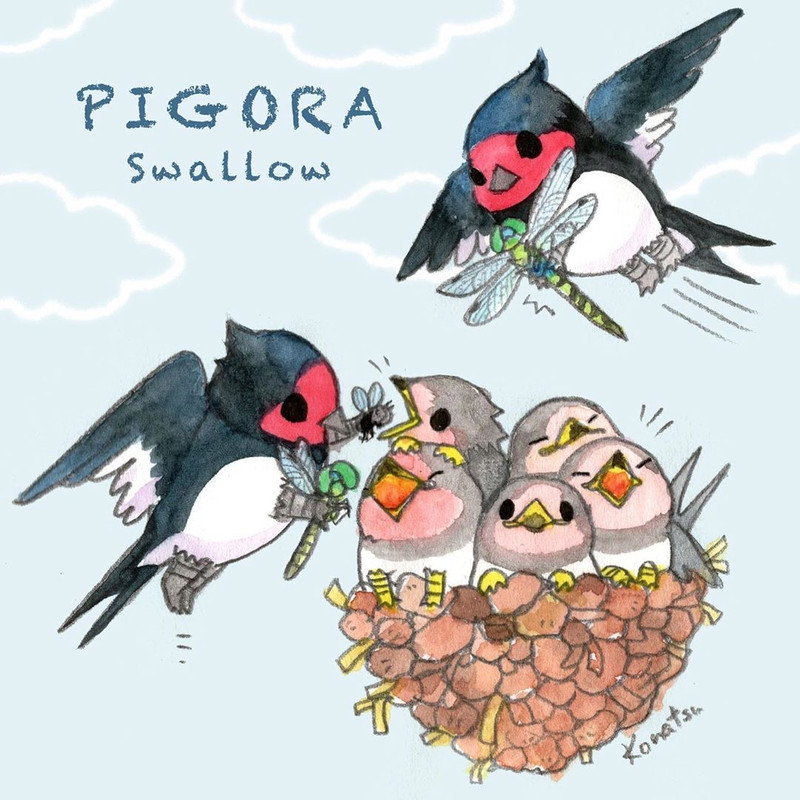 Pigora Swallow by Konatsu