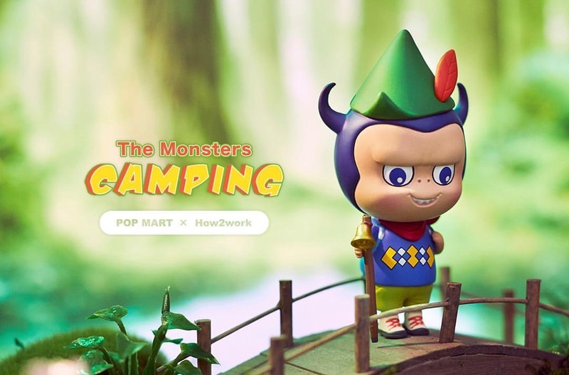 The Monsters Camping Labubu Mini Series Blind Box by Kasing Lung