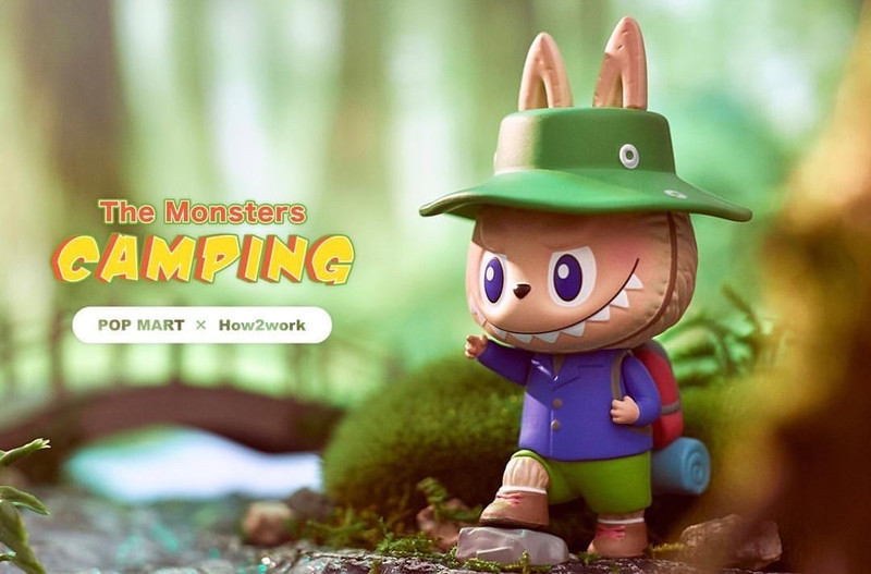 The Monsters Camping Labubu Mini Series Blind Box by Kasing Lung