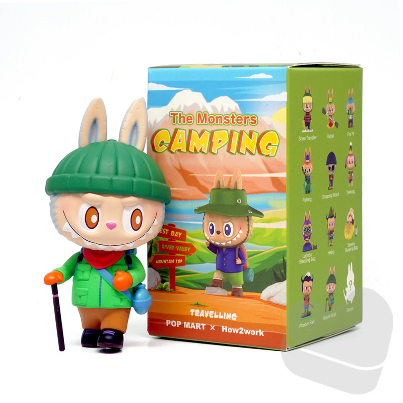 The Monsters Camping Labubu Mini Series Blind Box by Kasing Lung