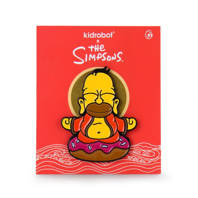 The Simpsons Homer Buddha 1.5" Enamel Pin