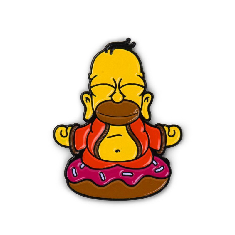 The Simpsons Homer Buddha 1.5" Enamel Pin