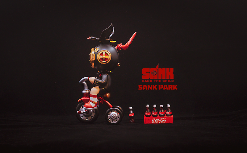 Sank Park Fly Away Home Black Swan by Sank Toys PRE-ORDER SHIPS JAN 2021