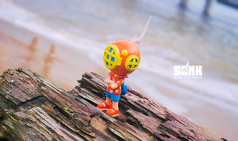 On the Way Series Backpack Boy Hawaii by Sank Toys