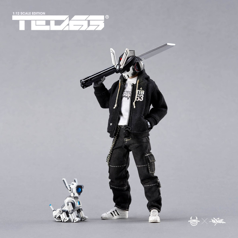 TEQ63 Action Figure OG Black Edition Deluxe Set by Quiccs