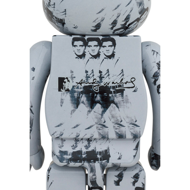 ポスター BE@RBRICK Andy Warhol's ELVIS PRESLEY Be@rbrick 400% and 100% Andy Warhol's Elvis Presley - myplasticheart