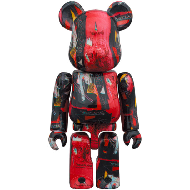 Be@rbrick 400% and 100% Andy Warhol X Jean Michel Basquiat #1