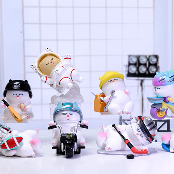 Vivicat Helmet Mini Series Blind Box - myplasticheart
