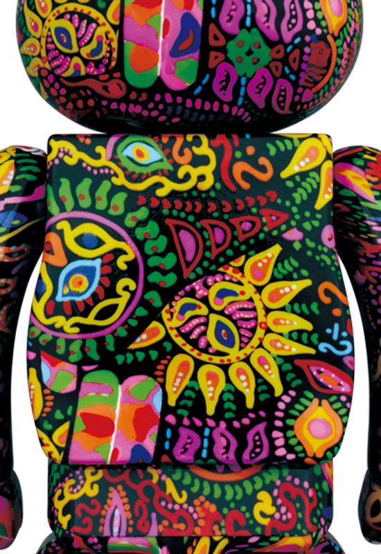 Be@rbrick 400% and 100% Psychedelic Paisley PRE-ORDER SHIPS OCT 2021