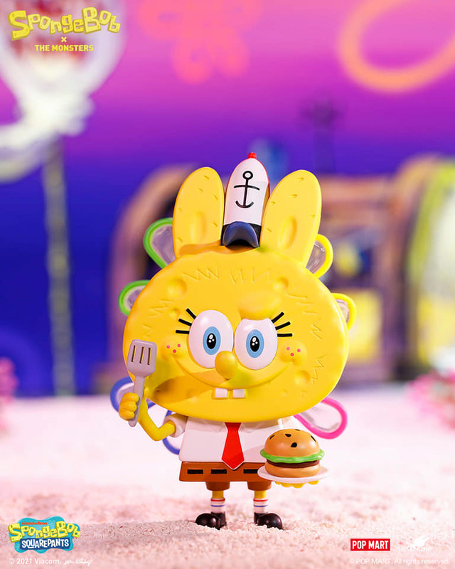 The Monsters x Spongebob Mini Series Blind Box by Kasing Lung