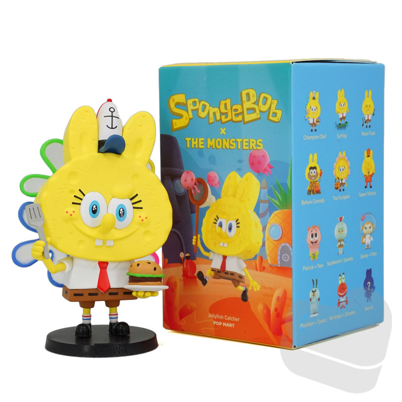 The Monsters x Spongebob Mini Series Blind Box by Kasing Lung