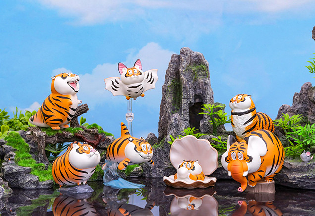 Panghu Fat Tiger Variety Series Blind Box by Bu2ma - myplasticheart