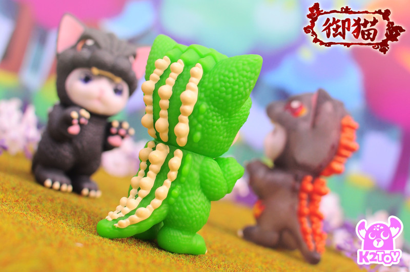 Ohonneko Fantastic Beasts The Little Dinosaur Set of 3 by k2toy