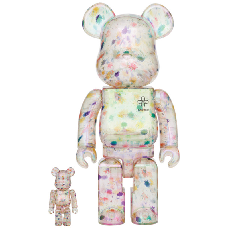 Be@rbrick 400% and 100% ANEVER