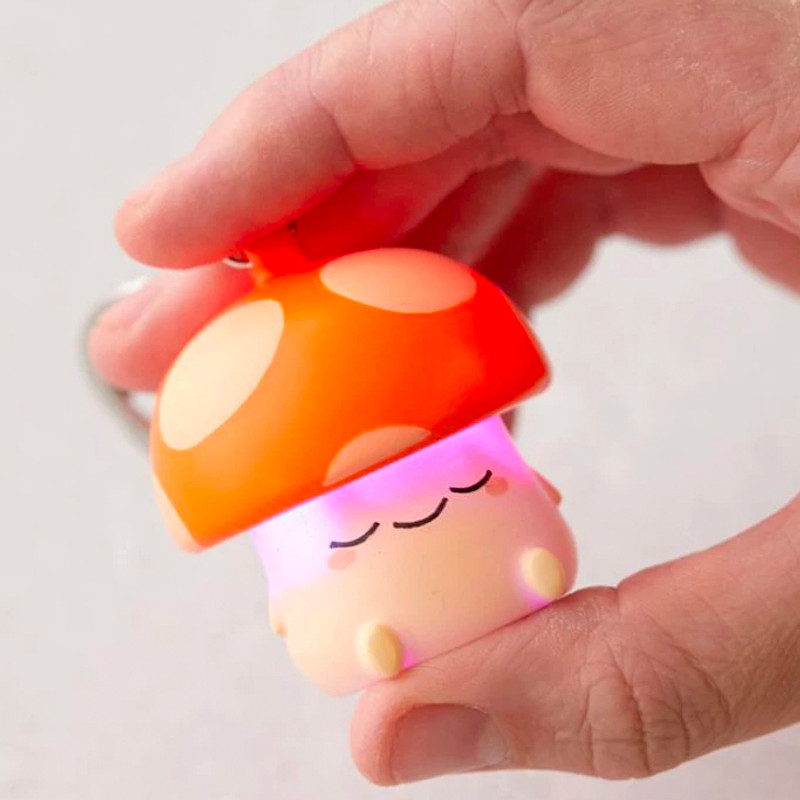 Kai Mushroom Light-Up Keychain