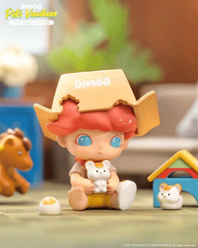 Dimoo Pets Vacation Mini Series Blind Box by Ayan