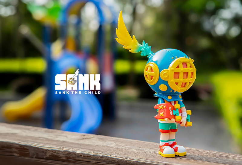 On the Way Skater Boy Wind by Sank Toys PRE-ORDER SHIPS OCT 2021