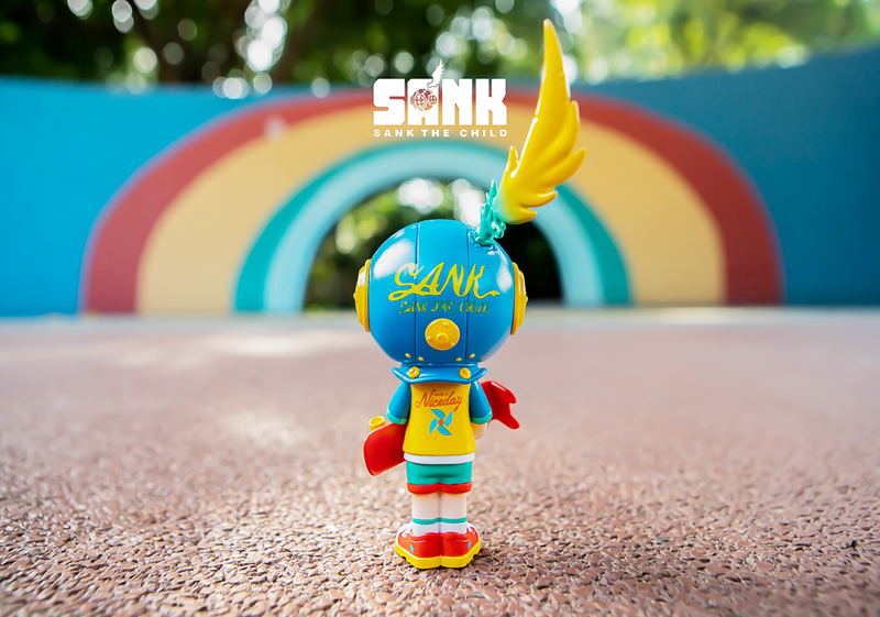 On the Way Skater Boy Wind by Sank Toys PRE-ORDER SHIPS OCT 2021