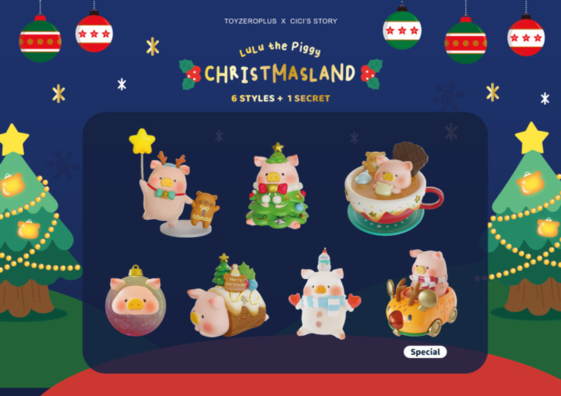 Lulu the Piggy Christmasland Blind Box PRE-ORDER SHIPS DEC 2021 / JAN 2022