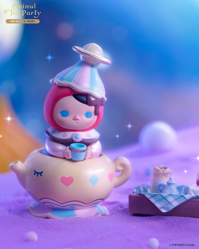 Pucky Animal Tea Party Mini Series Blind Box