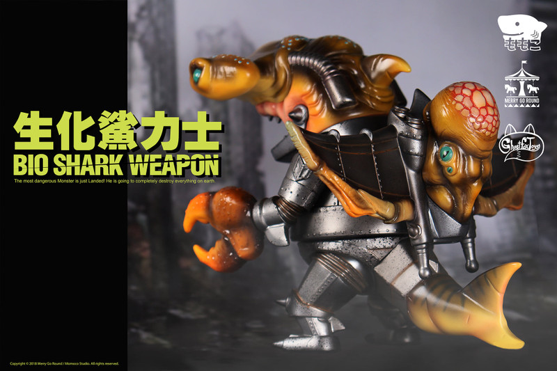 Bio Shark Weapon by Momoco X Ghost Fox Toys PRE-ORDER SHIPS LATE NOV 2021