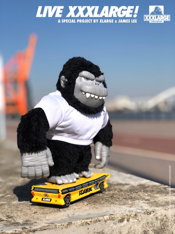 Bus Skating Gorilla by XLARGE X James Lee PRE-ORDER SHIPS MAR 2022