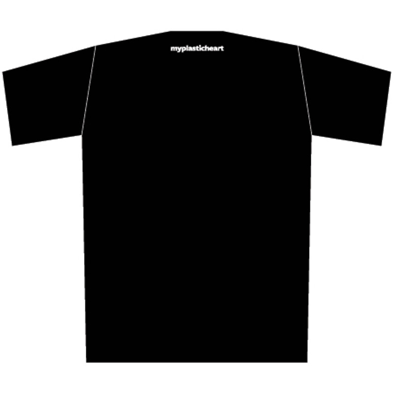 I Heart Plastic T-Shirt Black