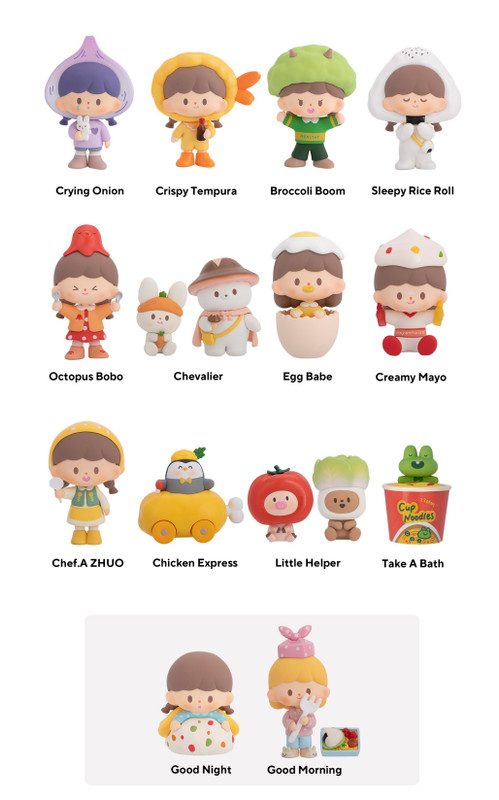 Molinta Yummy Yummy Series Blind Box by zhuodawang