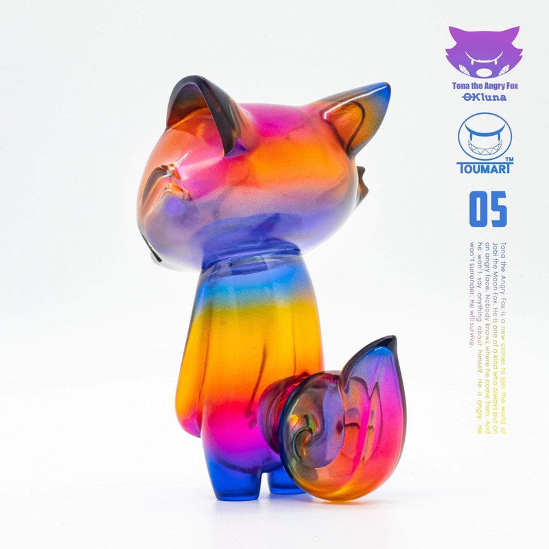 Tona the Angry Fox 5th Colorway by OkLuna x Touma