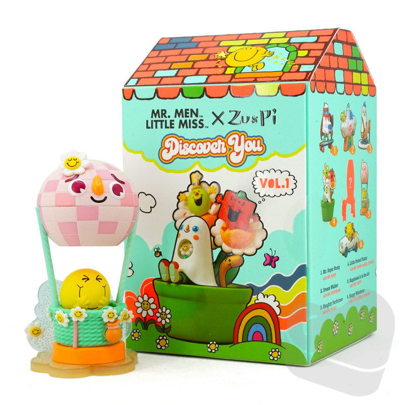 Mr. Men X Zu & Pi Discover You Blind Box - myplasticheart