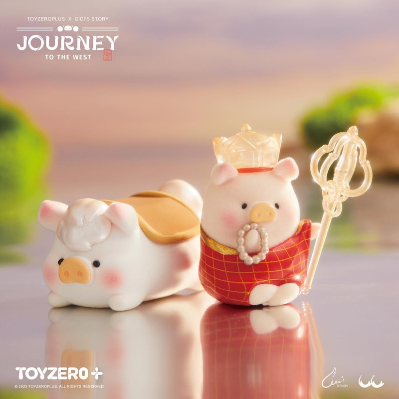 Lulu Piggy Journey to the West Blind Box by Cici's Story