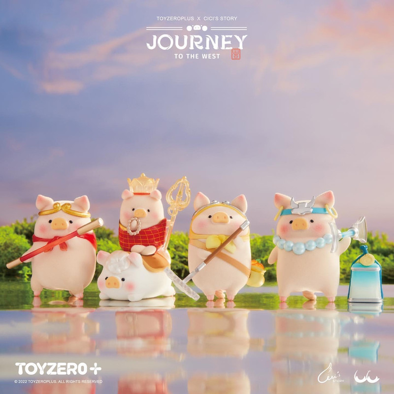 Lulu Piggy Journey to the West Blind Box by Cici's Story