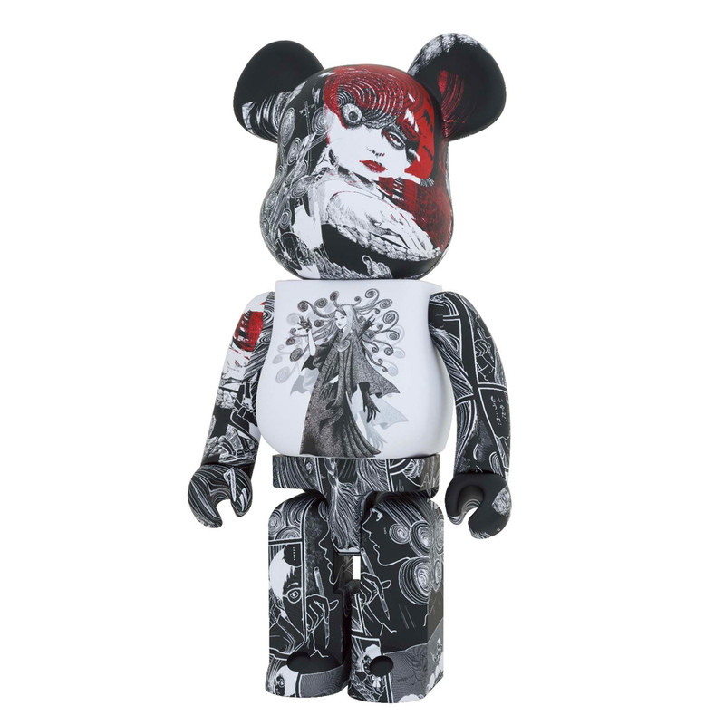 うずまき 伊藤潤二 S'YTE BE@RBRICK 100％ & 400％ Be@rbrick 1000% S'YTE × Junji Ito UZUMAKI PRE-ORDER SHIPS JUN 2023
