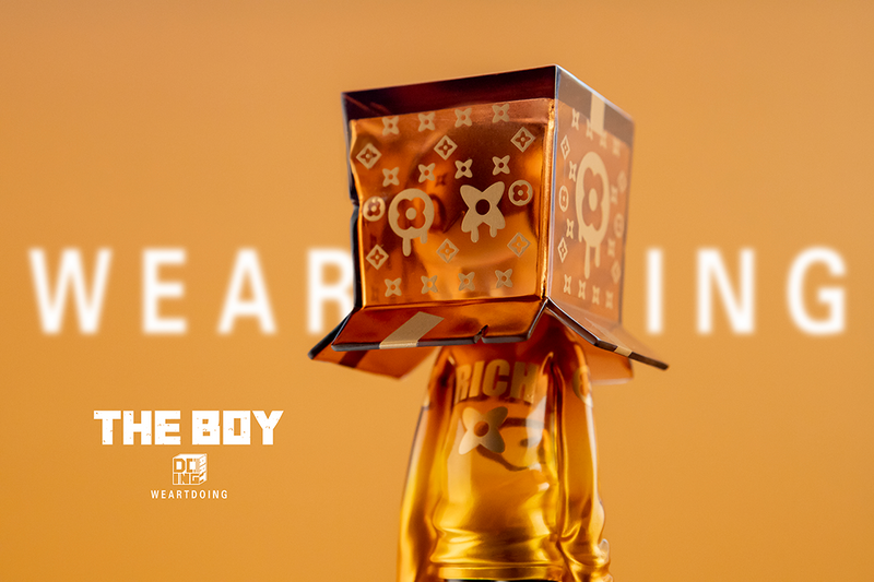 The Boy Mask I'm Rich Gold PRE-ORDER SHIPS OCT 2022