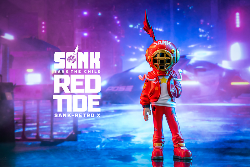 Sank Retro X Red Tide