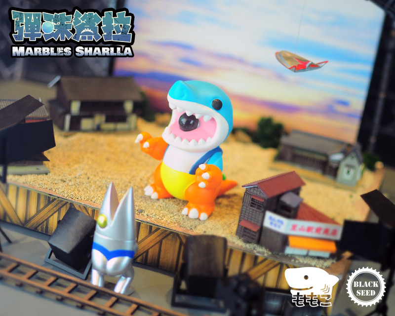 Tokusatsu Marbles Sharlla by Black Seed X Momoco