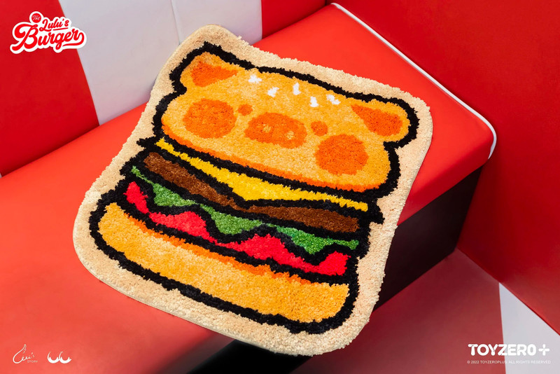 LuLu The Piggy Burger Carpet