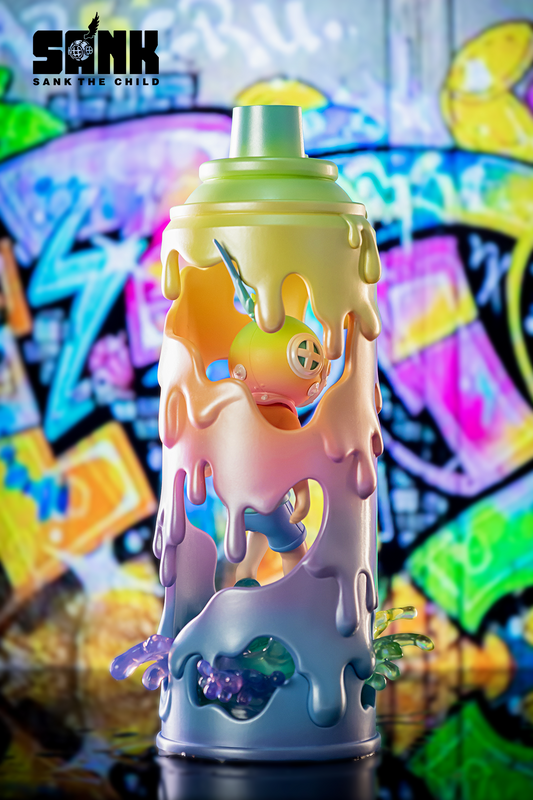 Sank The Shape Spray Can Colorful by Sank Toys PRE-ORDER SHIPS MAR 2023