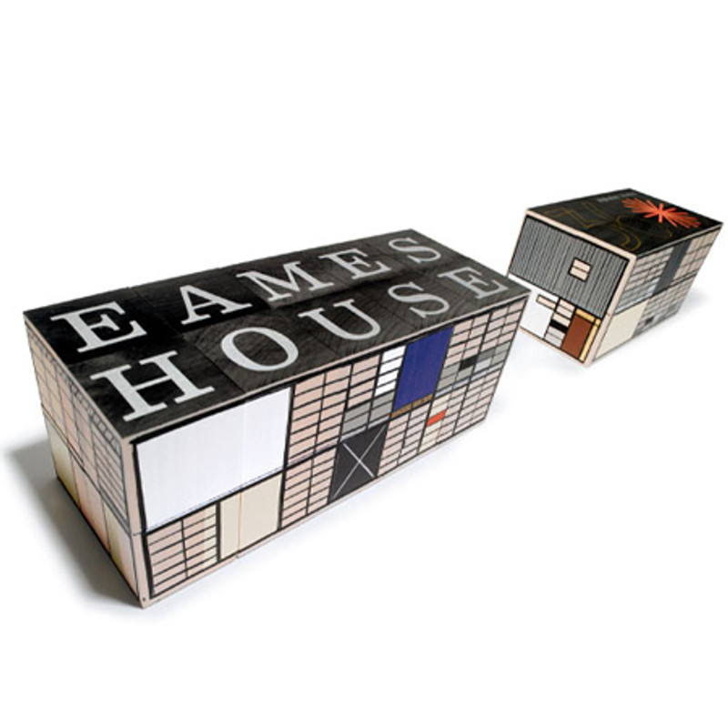 Eames House and Studio Blocks