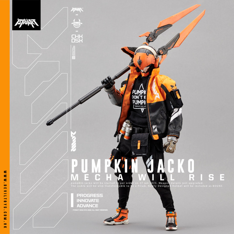 MWR sp01 Pumpkin Jacko 1:6 Scale collectible Figure Chk Dsk x
