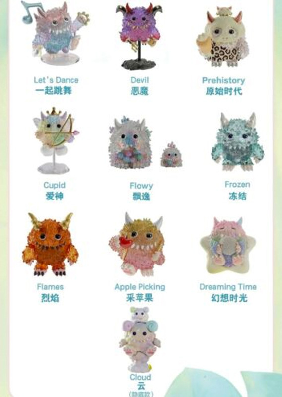 INSTINCTOY Monster Fluffy Joyful Life Series Blind Box