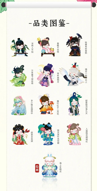 Nanci Poetry Song Blind Box